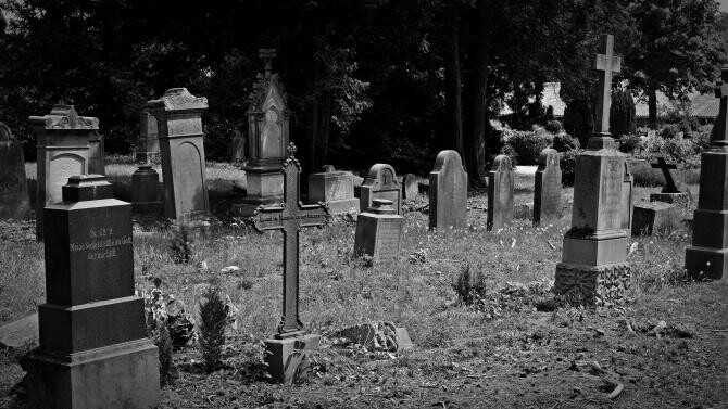 Tentativă de jaf în cimitir la Galaţi. Sursa: Pixabay