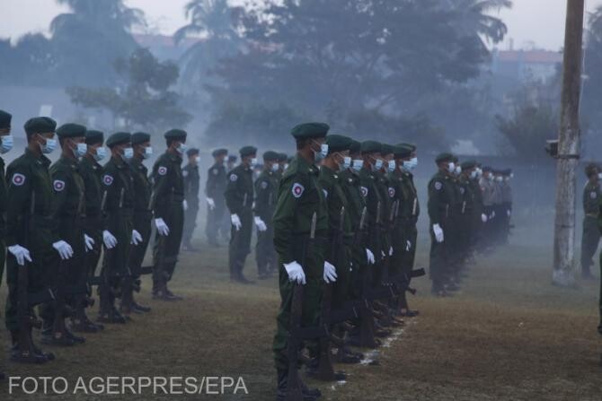 Armata de onoare din Myanmar