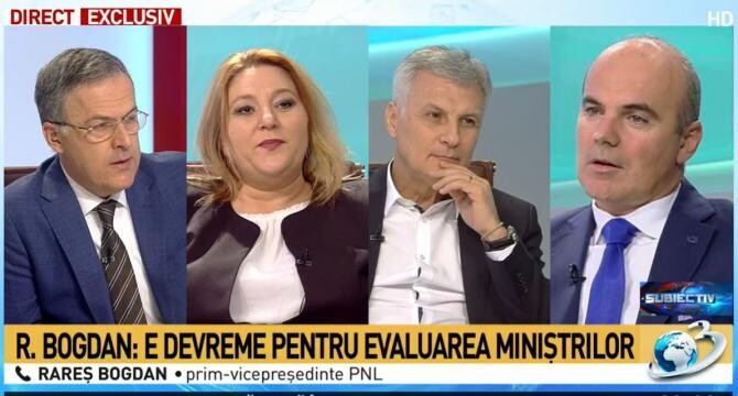Diana Șoșoacă și Rareș Bogdan / Captură Antena 3