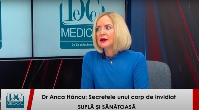 Dr. Anca Hâncu, la interviurile DC News și DC Medical