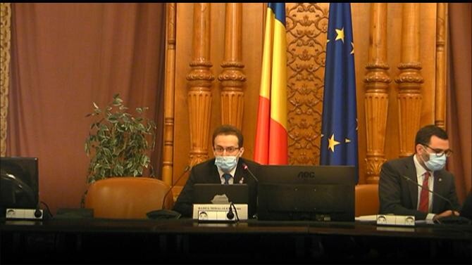 Captură Video cu Alexandru Badea, preşedintele Comisiei Juridice