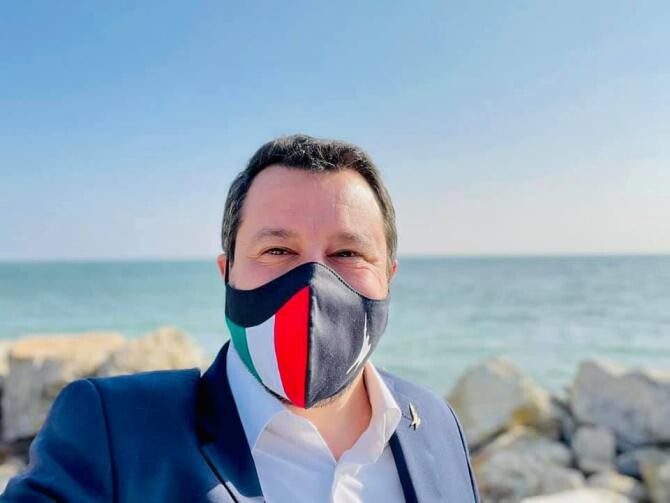 Salvini, un eurosceptic gata să se alieze cu AfD și Le Pen. Sursă foto: Facebook Matteo Salvini