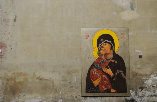 O icoană a Fecioarei Maria, singurul obiect scăpat miraculos dintr-un incendiu / Sursă foto: Pixbay