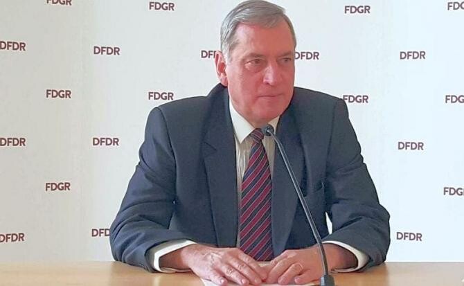 Paul-Jurgen Porr a fost reales în funcția de președinte al FDGR 
 /  Sursă foto: Facebook FDGR