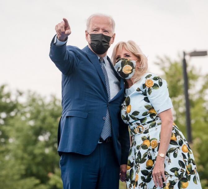 Joe şi Jill Biden. Foto: Facebook
