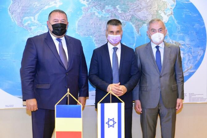 David Saranga, ambasadorul Israelului la București,  în vizită la CCIR