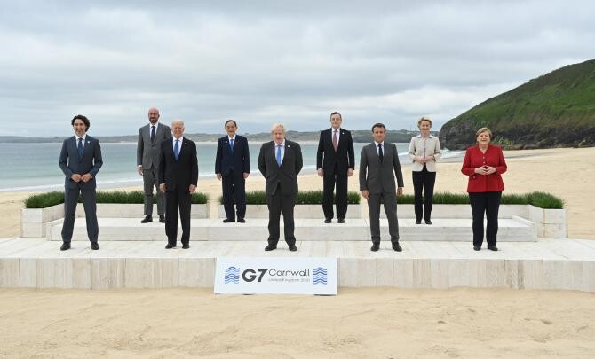 Liderii G7, inițiativă de contracarare a „Noului drum al mătăsii”, propus de China  /  Sursă foto: Facebook G7