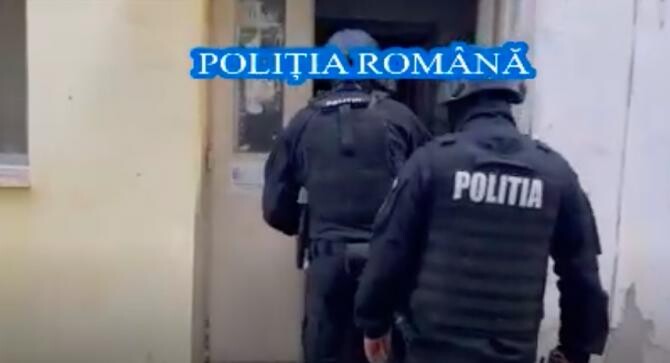 Foto: Captură video Poliția Română