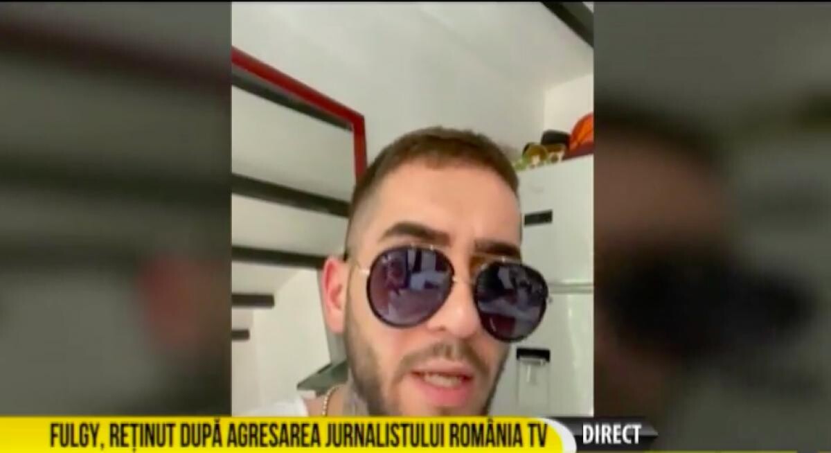 Fulgy, reținut pentru 24 de ore. A lovit un jurnalist de la RTV și i-a furat telefonul mobil - Vimarsana News