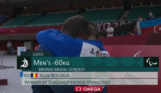 Jocurile Paralimpice 2020. Judoka Alex Bologa a cucerit medalia de bronz la Tokyo