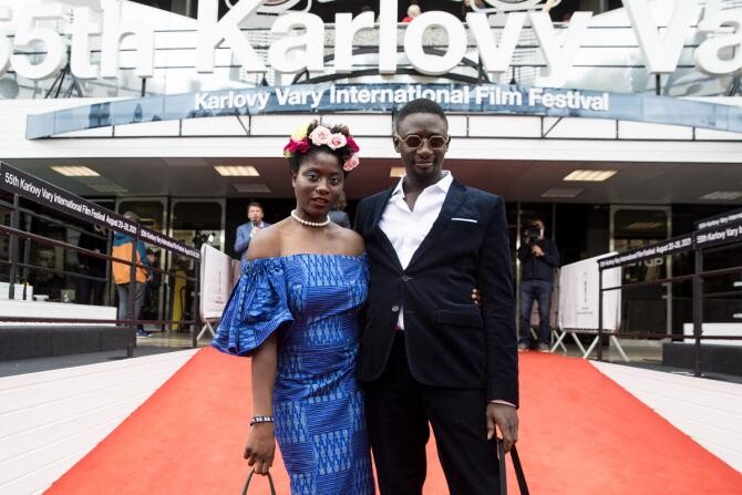 Nancy Mensah-Offei și Ibrahim Koma, protagoniștii filmuljui As Far as I Can Walk
Foto: Servis Festival Karlovy Vary