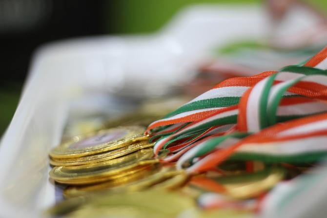 O sportivă se plânge că medalia din aur câștigată la Jocurile Olimpice se cojește / Foto cu caracter ilustrativ: Pixabay