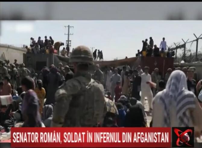 Senatorul român care a luptat cu talibanii din Afganistan / Foto: Captură video Realitatea Plus