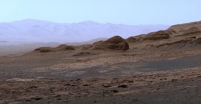 Tur panoramic pe Marte, mulțumită roverului Curiosity. Motivul pentru care atmosfera e atât de rarefiată  /  Sursă foto: Youtube
