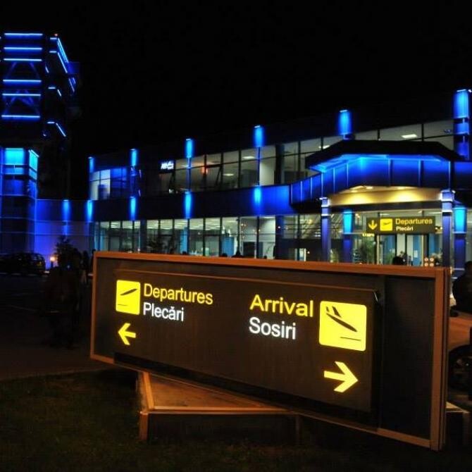 Nervi întinşi la maxim pe Aeroportul din Craiova. Zeci de zboruri, anulate / Foto: Facebook Aeroportul Internațional Craiova