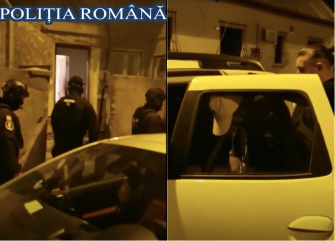 Sursă foto: Capturi video Poliția Română, colaj DC News