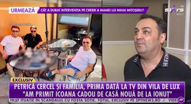 Petrică Cercel / Foto: Captură video Antena Stars