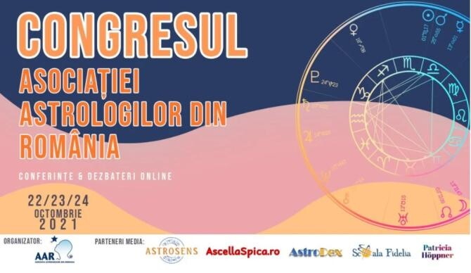 Astrosens este partener media al Congresului Asociației Astrologilor din România (22-24 octombrie)