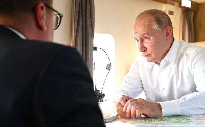 Vladimir Putin, președintele Federației Ruse. Sursă foto: Kremlin