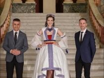 Reprezentanta României la Miss Universe - rochie creată de un designer israelian cu origini româneşti, la proba costum naţional / Foto Facebook David Saranga