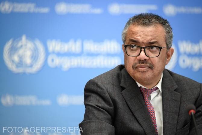 Directorul general al OMS, îngrijorat de riscul unui 'tsunami de cazuri' 