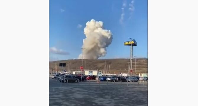 Explozie de proporții la o fabrică de armament din Serbia  /  Sursă foto: Captură YouTube 
