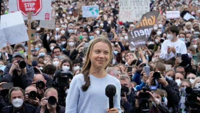 Sursă foto: Facebook Greta Thunberg
