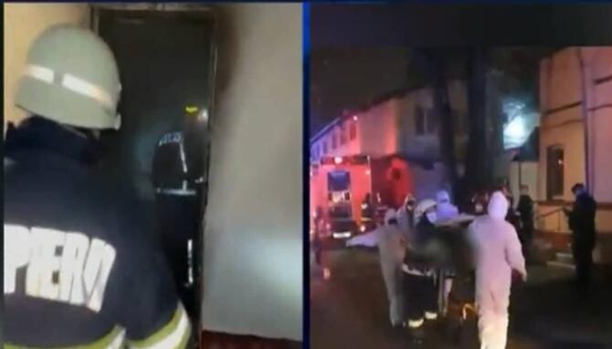 Incendiu la Spitalul de Boli Infecţioase din Ploiești. Manager: "Nu existau defecțiuni". Criminaliștii sunt la fața locului / Foto: Captură video Realitatea Plus