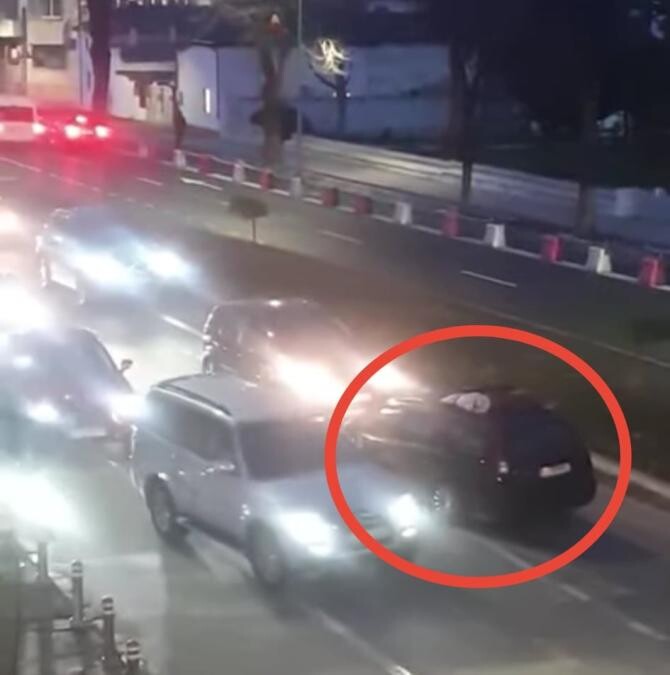 Șofer, filmat în timp ce mergea pe contrasens pe un bulevard din Constanța / Foto: Captură video Youtube