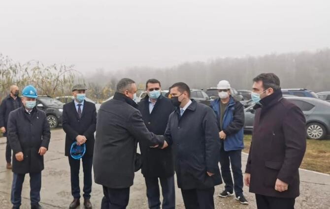 Corneliu Ștefan: Această stație de uscare va asigura deshidratarea gazelor extrase din trei grupuri de sonde