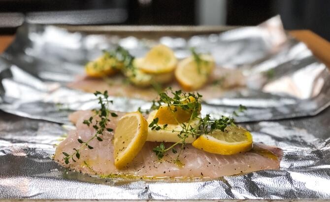 Friptură de pește la cuptor. Rețetă simplă și sănătoasă, ideală de pregătit pentru noaptea dintre ani  /  Foto cu caracter ilustrativ: Pexels