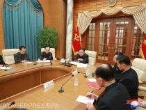 Reuniunea Biroului Politic prezidate de liderul Kim Jong Un