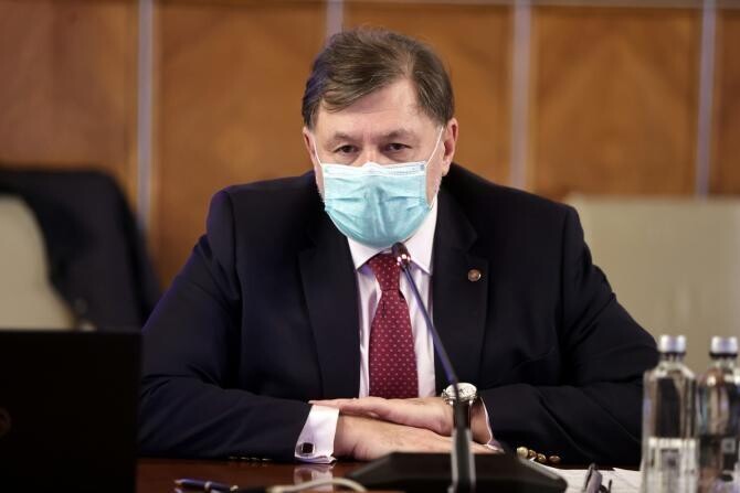 Alexandru Rafila s-a vaccinat cu doza booster / Foto: gov.ro