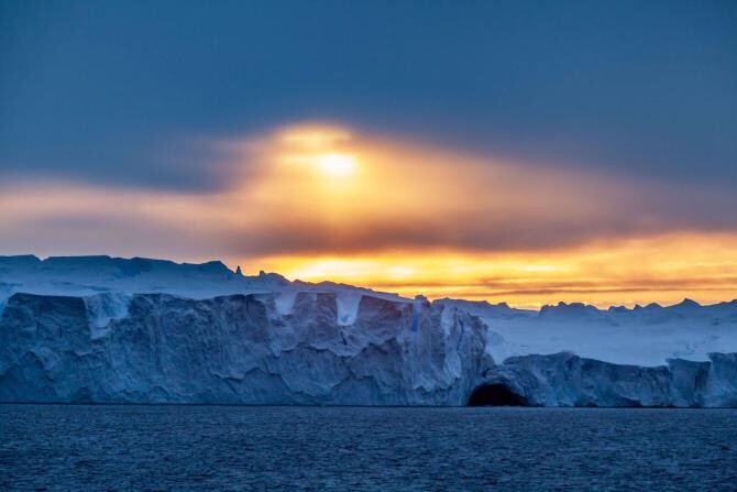 Canion glaciar, descoperit în Antarctica. "Impact major asupra vitezei de topire a gheţii" / Foto: antarctica.gov.au
