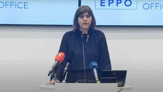 Laura Codruța Kovesi/ Captură video Youtube EU Debates