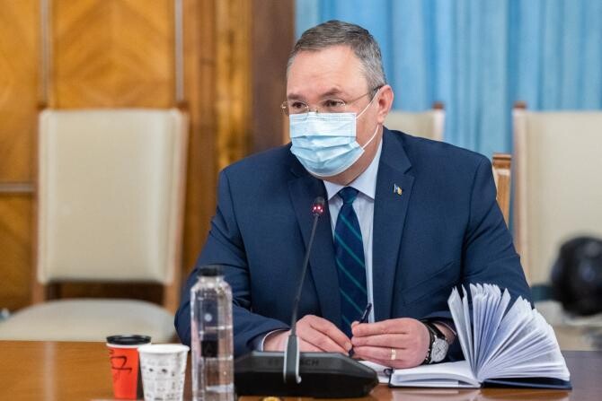 Premierul Nicolae Ciucă, acuzat de plagiat/ foto gov.ro