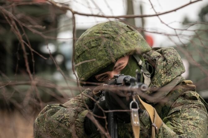 Soldat din armata rusă / Foto: Ministerul rus al Apărării