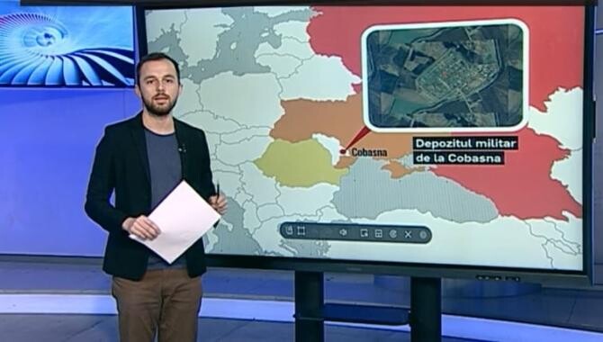 Depozit de muniție PERICULOS, la doi pași de România. Politician rus: Dacă EXPLODEAZĂ, Europa se va CLINTI / Captură video Realitatea Plus
