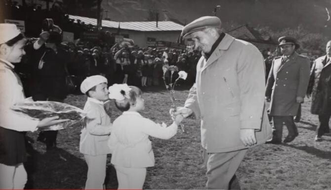 Nicolae Ceauşescu, vizite de lucru în ţară / Foto: captură YouTube