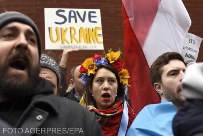 New York, protest: Salvați Ucraina! 