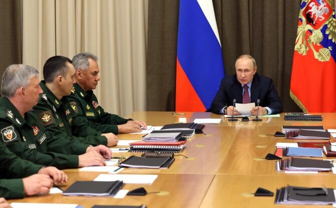 Putin, apel către Consiliul Federației Ruse cu privire la utilizarea armatei ruse în străinătate / Foto: Kremlin.ru