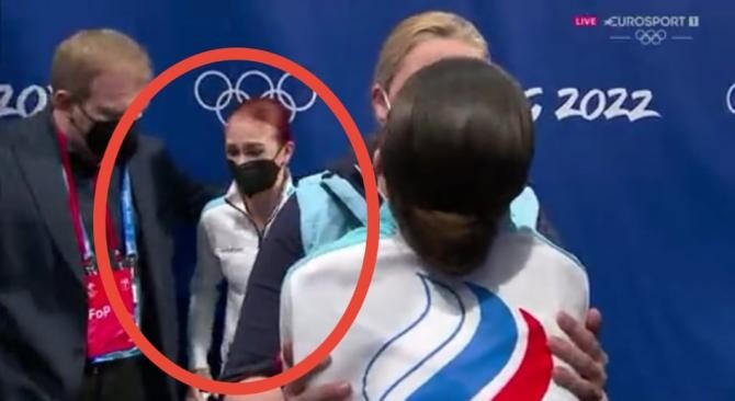 Rusoaica Alexandra Trusova, în lacrimi, după ce a luat ARGINTUL la Jocurile Olimpice: URĂSC acest sport! Nu voi mai patina niciodată / Foto: Captură video Eurosport
