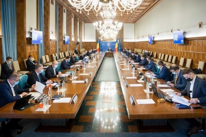 Ședința de guvern / Foto: gov.ro