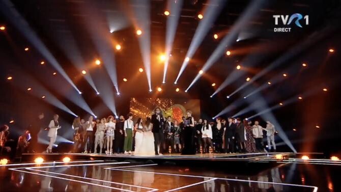 Semifinala Eurovision 2022/ foto captură video TVR