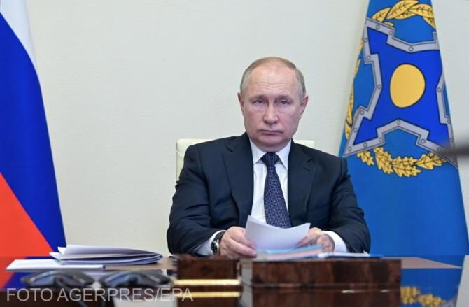 Putin a convocat Consiliul Securităţii Rusiei pentru o reuniune care 'nu este una obișnuită'
