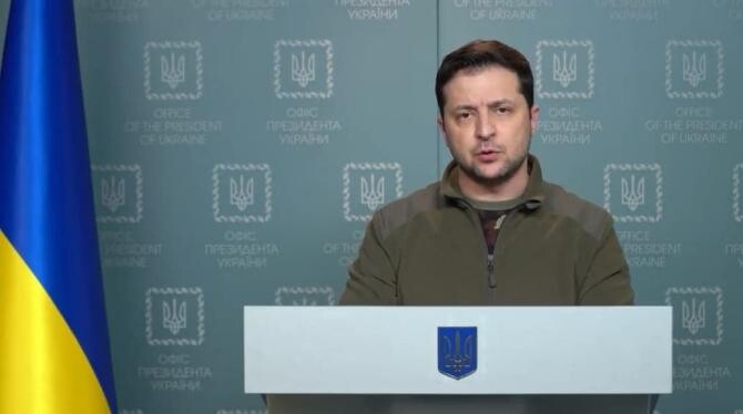 Volodimir Zelenski, apel repetat: Solicităm Uniunii Europene aderarea imediată a Ucrainei printr-o nouă procedură specială / Foto: Captură video Facebook Volodimir Zelenski