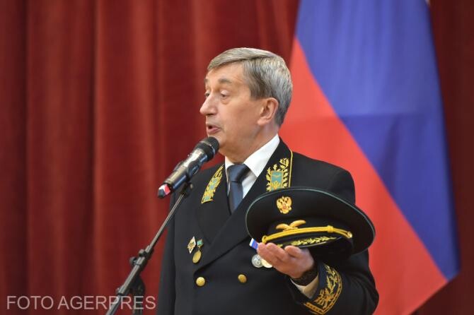 Ambasadorul Federației Ruse în România V.I. Kuzmin dă dovadă de lașitate.