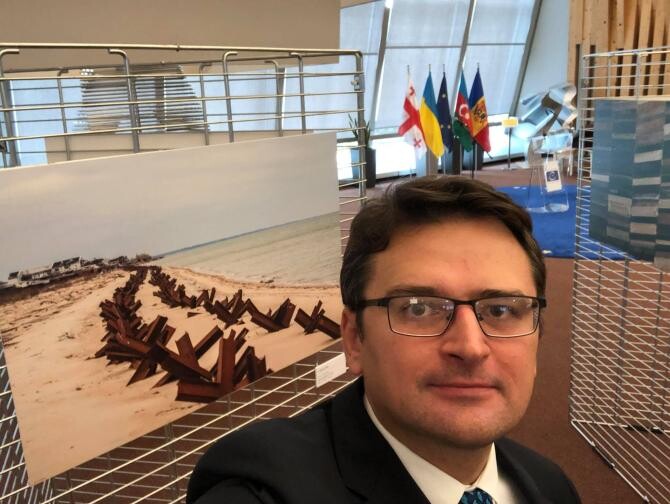 Dmytro Kuleba: Cererea Moldovei și Georgiei de aderare la UE arată ca o încercare de a face autostopul la un tren ucrainean de mare viteză către Bruxelles  /  Sursă foto: Facebook Dmytro Kuleba