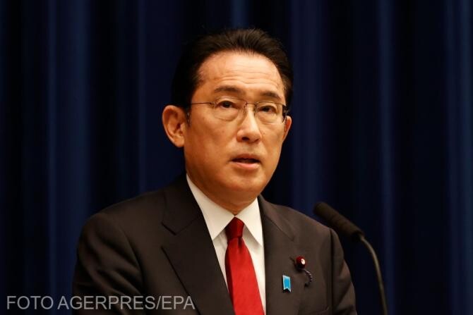 Premierul japoniei Fumio Kishida