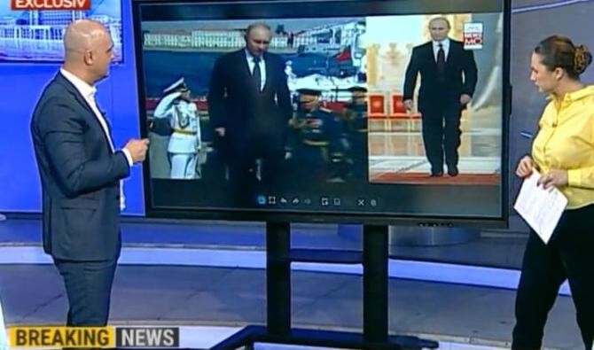 Gesturile care îl TRĂDEAZĂ pe Vladimir Putin. Profiler, analiză: Băiat al străzii, cu o mentalitate rudimentară / Foto: Captură video Realitatea Plus